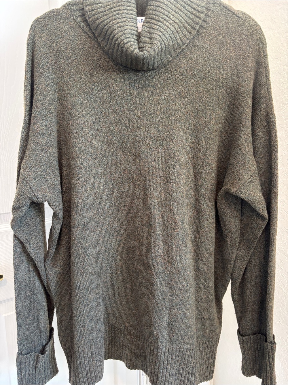 Old Navy Olive Green Turtleneck Sweater